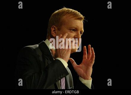 Charles Kennedy Führer der Liberaldemokraten macht seinem Ende der Konferenz Rede am Brighton Centre, Brighton, Großbritannien 25 Sep 2003 Credit: James Boardman Alamy Live News Stockfoto