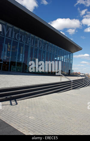 Centro Cultural Miguel Delibes, Concert Hall, Vallidolid, Spanien - außen Stockfoto