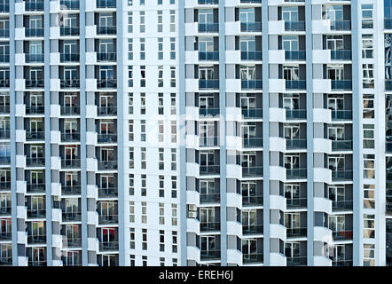 Modernes Gebäude in Batumi, Georgien Adjara Region. Hintergrund Stockfoto