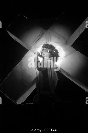 Alex Harvey erklingt in der Lesung-Rock-Festival, England, im August 1977. Schottische Sängerin & Musiker, 5. Februar 1935 - 4 Stockfoto