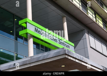 Deutsches Ärztezentrum, "Medizinisches Zentrum". Stockfoto