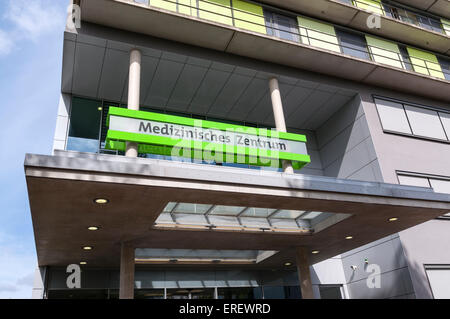 Deutsches Ärztezentrum, "Medizinisches Zentrum". Stockfoto