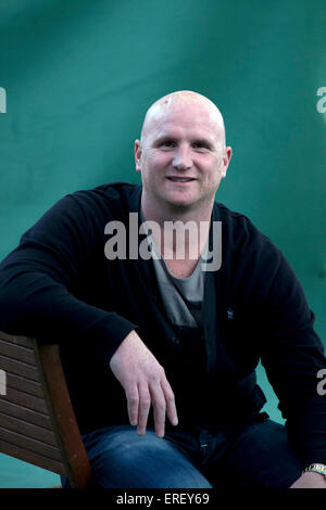 John Hartson, ehemalige walisische Nationalspieler am Edinburgh Buch-Festival 2011, Edinburgh, Schottland, Großbritannien. Stockfoto