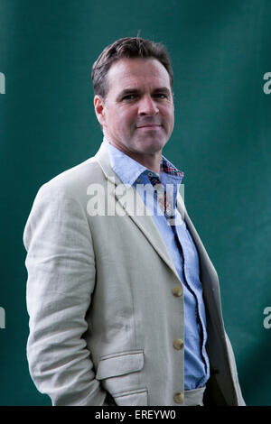 Niall Ferguson. Buchen Sie beim Edinburgh International Festival 2011. Schottischer Historiker und Sender: 18. April 1964 -. Stockfoto