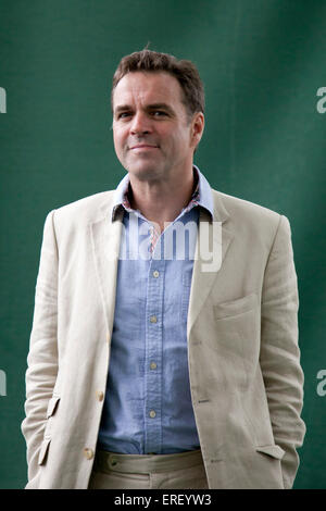 Niall Ferguson. Buchen Sie beim Edinburgh International Festival 2011. Schottischer Historiker und Sender: 18. April 1964 -. Stockfoto