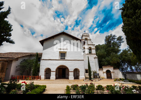Mission San Juan Bautista in San Juan Bautista Kalifornien Stockfoto