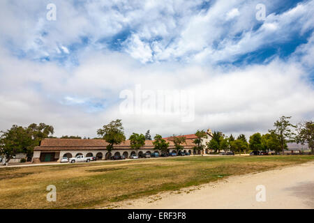 Mission San Juan Bautista in in San Juan Bautista Kalifornien Stockfoto