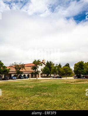 Mission San Juan Bautista in in San Juan Bautista Kalifornien Stockfoto