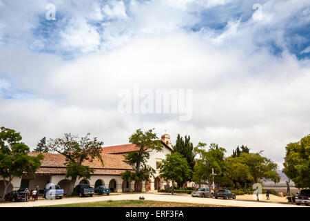 Mission San Juan Bautista in in San Juan Bautista Kalifornien Stockfoto
