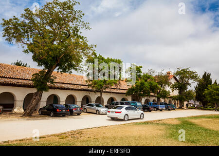 Mission San Juan Bautista in in San Juan Bautista Kalifornien Stockfoto