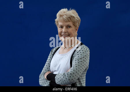 Ruth Rendell, Baroness Rendell of Babergh beim Edinburgh International Book Festival, 2012. Schreibt unter dem Pseudonym Barbara Stockfoto