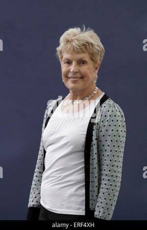 Ruth Rendell, Baroness Rendell of Babergh beim Edinburgh International Book Festival, 2012. Schreibt unter dem Pseudonym Barbara Stockfoto