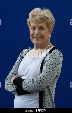 Ruth Rendell, Baroness Rendell of Babergh beim Edinburgh International Book Festival, 2012. Schreibt unter dem Pseudonym Barbara Stockfoto