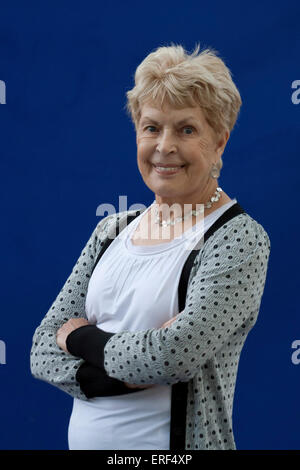 Ruth Rendell, Baroness Rendell of Babergh beim Edinburgh International Book Festival, 2012. Schreibt unter dem Pseudonym Barbara Stockfoto