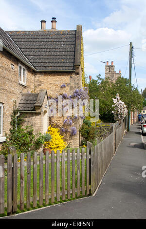 Maifeiertag im Hemswell Village in Lincolnshire, England. Bewahren die Dorftraditionen. Stockfoto