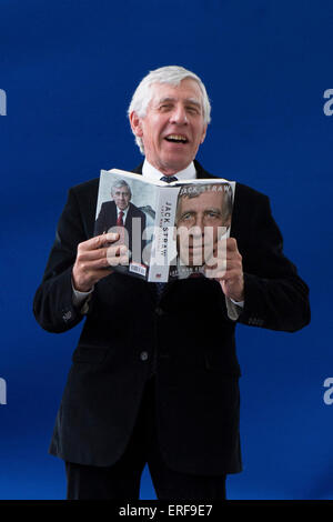 Jack Straw, britische Labour-Politiker, nach Hause und Außenminister unter Tony Blair besuchte das Edinburgh International Stockfoto