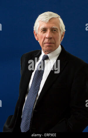 Jack Straw, britische Labour-Politiker, nach Hause und Außenminister unter Tony Blair besuchte das Edinburgh International Stockfoto