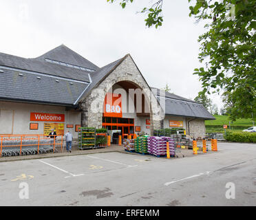 B & Q DIY-Superstore Kendal Stockfoto