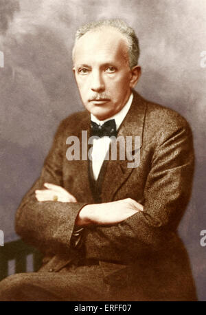 Richard Strauss, deutscher Komponist und Dirigent, 1864-1949. Stockfoto