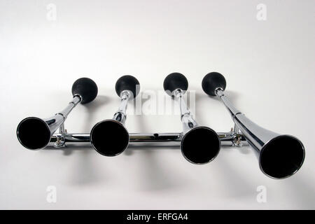 Autohupen - vier wie in American in Paris von George Gershwin Stockfoto