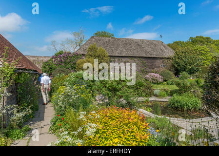 Great Dixter House und Gärten. Northiam, Roggen. East Sussex. England. UK Stockfoto