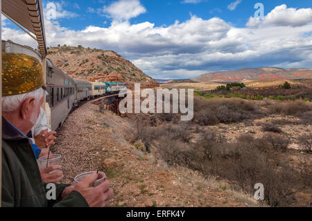 Verde Canyon Railroad. Arizona. USA Stockfoto