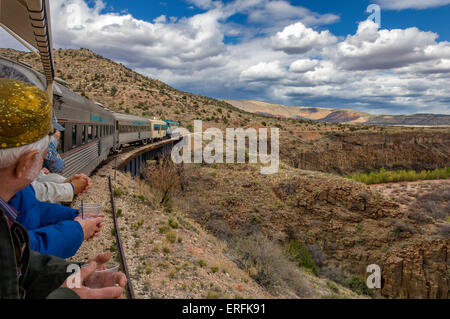 Verde Canyon Railroad. Arizona. USA Stockfoto