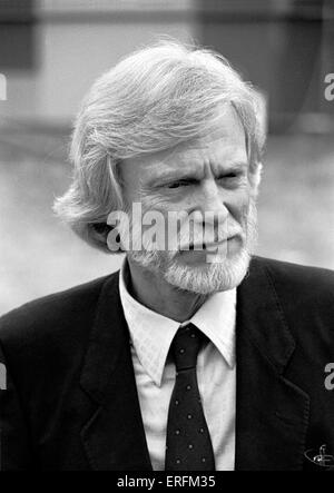 Gerry Mulligan - Porträt des amerikanischen jazz-Saxophonisten backstage bei der 1982 Capital Radio Jazz Festival in Knebworth. 6 Stockfoto