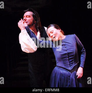 Jane Eyre in den Trafalgar Studios, der Botschafter, London, UK. Basierend auf klassischen Roman von Charlotte Brontë. Mai 2006. Stockfoto