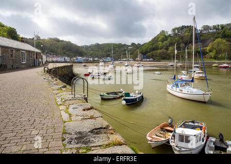 Fishguard eine Küstenstadt in Pembrokeshire, Süd-West Wales UK Europe Stockfoto