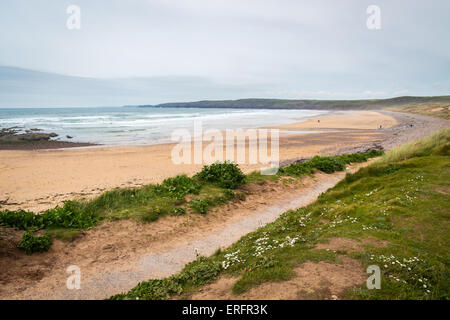 Freshwater West Beach in der Nähe von Castlemartin, Pembrokeshire Wales UK Europe Stockfoto