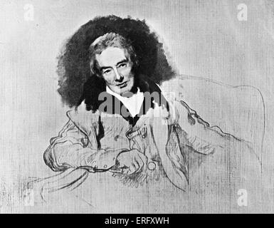 William Wilberforce Porträt.   Britischer Politiker, Philanthrop, Führer der Bewegung, den Sklavenhandel abzuschaffen. 24 Stockfoto