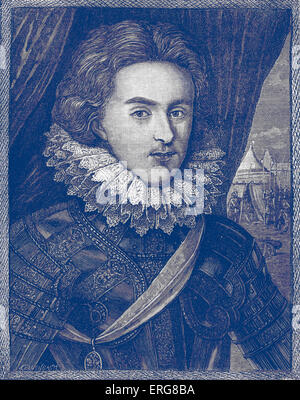 Henry Frederick, Prinz von Wales, nach der ursprünglichen Miniatur von Isaac Oliver, c. 1612. HF: Sohn von James I, 19 Februar 1594 – Stockfoto