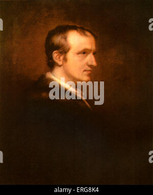 William Godwin von James Northcote. Britischer Schriftsteller und politischer Philosoph, bekannt als der Gründer des philosophischen Anarchismus, 3 Stockfoto