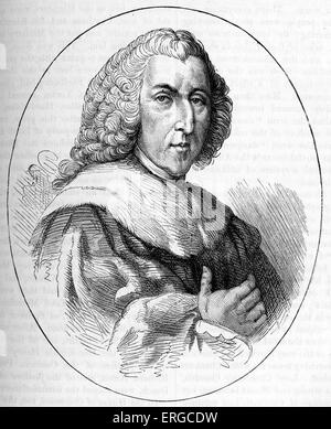 William Pitt, Earl of Chatham - Porträt. Englische Whig-Politiker, politischer Führer während des Siebenjährigen Krieges: 15. November 1708 – 11. Mai 1778. Stockfoto