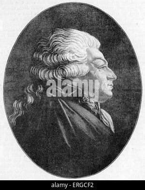 Honoré Gabriel Riqueti, Comte de Mirabeau / Graf von Mirabeau. Französischer revolutionär, Schriftsteller, Diplomat und Politiker: 1749-1791. Stockfoto