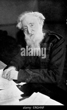 William Booth - Porträt. Britische methodistische Prediger und Gründer der Heilsarmee - wurde seine erste allgemeine (1878 – 1912). Stockfoto