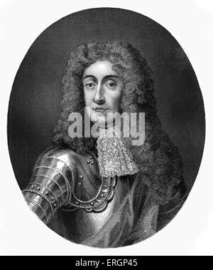 Jakob II., Portrait. König von England und Irland als James II. und König von Schottland als James VII von 6. Februar 1685 bis er in der Glorious Revolution von 1688 abgesetzt wurde. 14. Oktober 1633 – 16. September 1701. Stockfoto