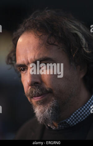 Los Angeles, Kalifornien, Vereinigte Staaten von Amerika, USA. 2. Juni 2015. Regisseur Alejandro Gonzalez Inarritu besucht 2015 Sundance Institute Feier nutzen bei 3LABS am 2. Juni 2015 in Culver City, California.ARMANDO ARORIZO Credit: Armando Arorizo/Prensa Internacional/ZUMA Draht/Alamy Live News Stockfoto