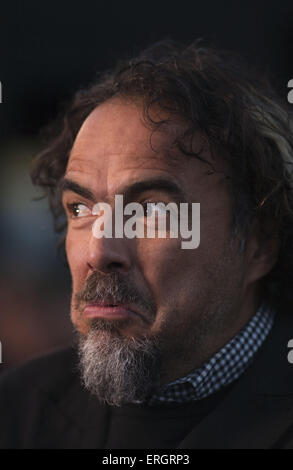 Los Angeles, Kalifornien, Vereinigte Staaten von Amerika, USA. 2. Juni 2015. Regisseur Alejandro Gonzalez Inarritu besucht 2015 Sundance Institute Feier nutzen bei 3LABS am 2. Juni 2015 in Culver City, California.ARMANDO ARORIZO Credit: Armando Arorizo/Prensa Internacional/ZUMA Draht/Alamy Live News Stockfoto