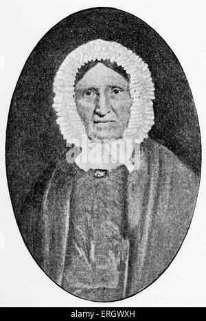 Margaret A Carlyle: Mutter von Thomas Carlyle: sie war ein strenger Calvinist. TC: Schottischer Essayist, Satiriker und Historiker, 4 Stockfoto