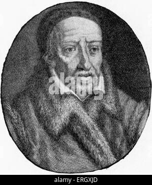 George Buchanan: Schottischer Historiker und humanistischen Gelehrten, Februar 1506 - 28 September 1582. Stockfoto