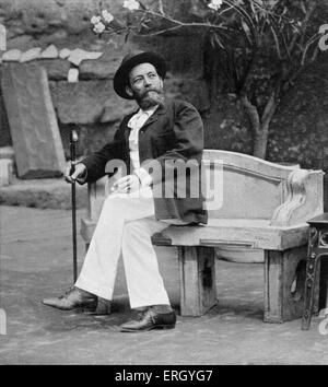 Jean Aicard - französischer Dichter, Schriftsteller und Dramatiker, am besten bekannt für seine Gedichte von der Provence, 4. Februar 1848 - 13 Mai Stockfoto