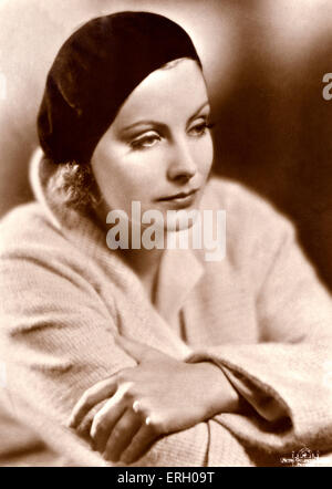 Greta Garbo - Porträt. Schwedische Schauspielerin, 18. September 1905 - 15. April 1990. Stockfoto