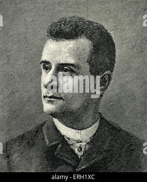 Edward Harrigan, Autor des Harrigan und Hart spielt, das lokale Ost Seite Leben in New York in den 1870er Jahren. EH: American Stockfoto