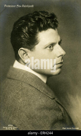 Max Reinhardt - österreichische / American Theater Direktor Herr: 9. September 1873 - 30. Oktober 1943. Fotograf-N-Perscheld, Berlin. Stockfoto