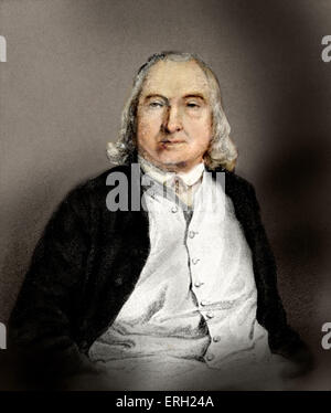 Jeremy Bentham - 1748-1832 englischer Philosoph, Schriftsteller auf Rechtsprechung und Sozialreformer 1748-1832 Stockfoto