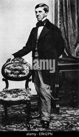 Wendell c. 1865 amerikanischer Arzt und Autor. 29. August 1809 – 7. Oktober 1894. Stockfoto