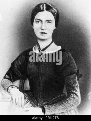 Emily Elizabeth Dickinson c. 1846, amerikanischer Dichter. 10. Dezember 1830 – Mai 15. 1886. Stockfoto