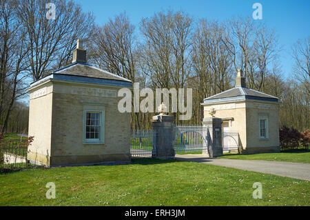 Tor-Häuser, Walpole, Norden Suffolk, UK. Stockfoto